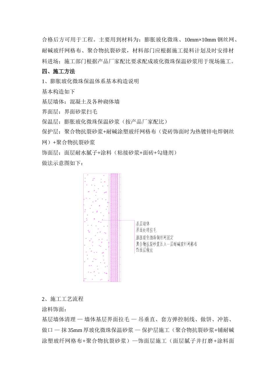 膨胀玻化微珠保温砂浆施工方案_第2页