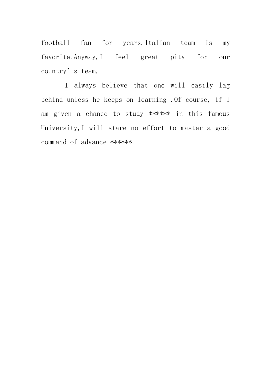 英文版的自我介绍范文_第2页