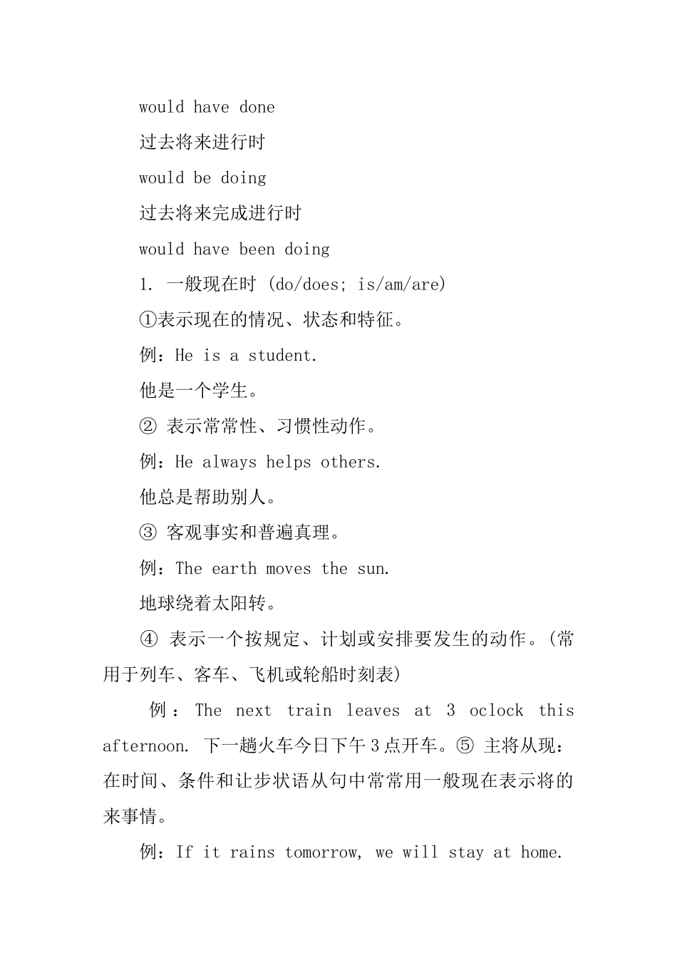 英语语法16种时态总结_第3页