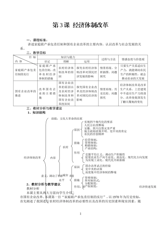 经济体制改革1