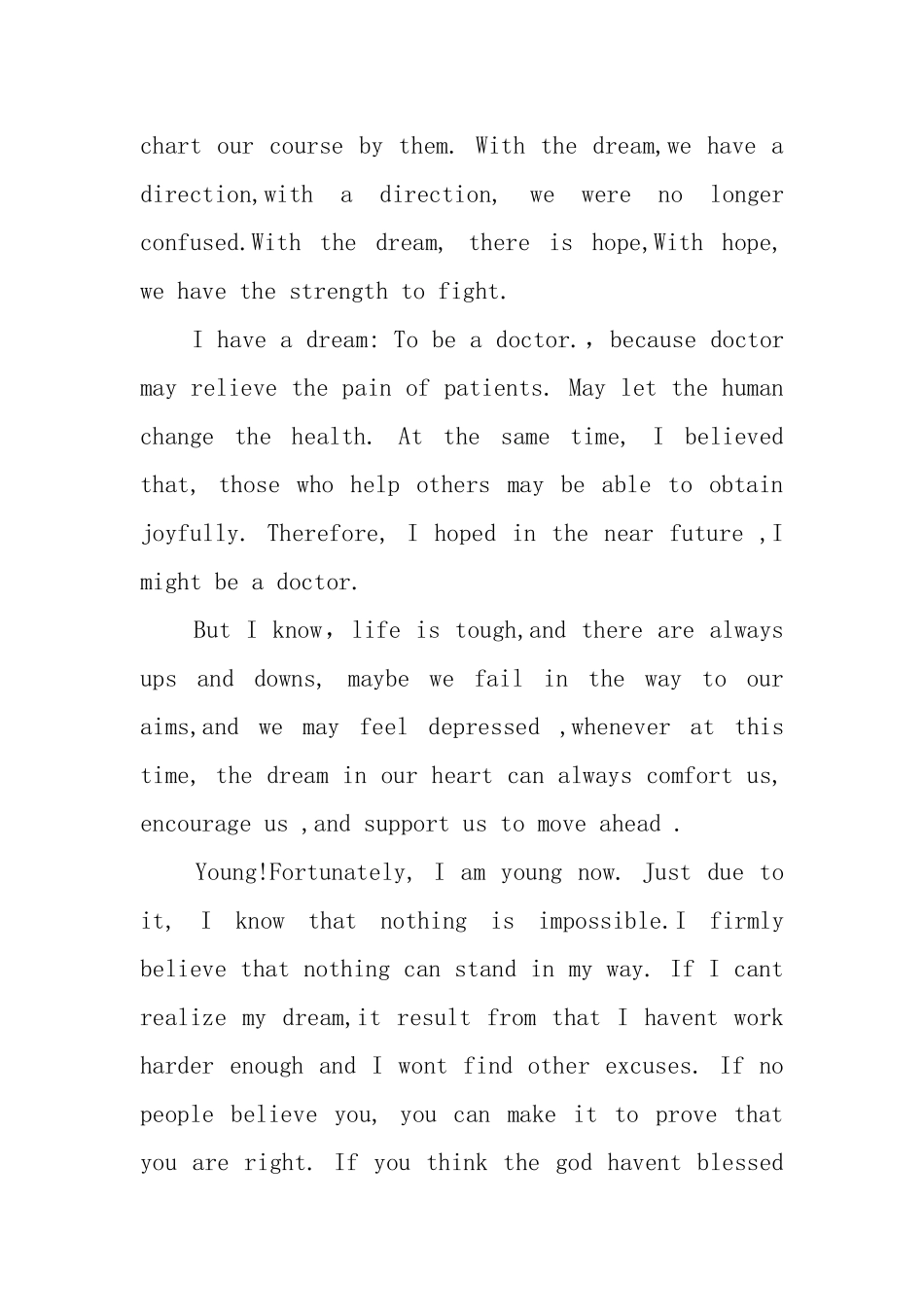 英语课前演讲稿三分钟可以锻炼口语_第3页