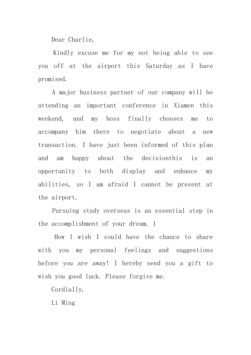 英语道歉信的范文参考_第3页
