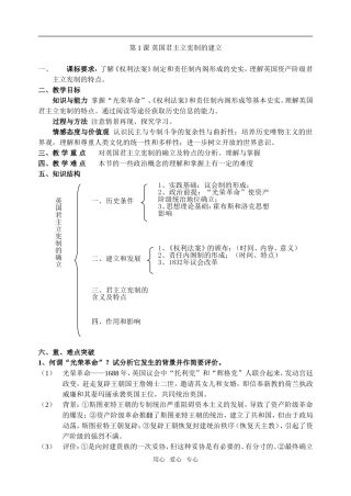 英国君主立宪制的建立 3