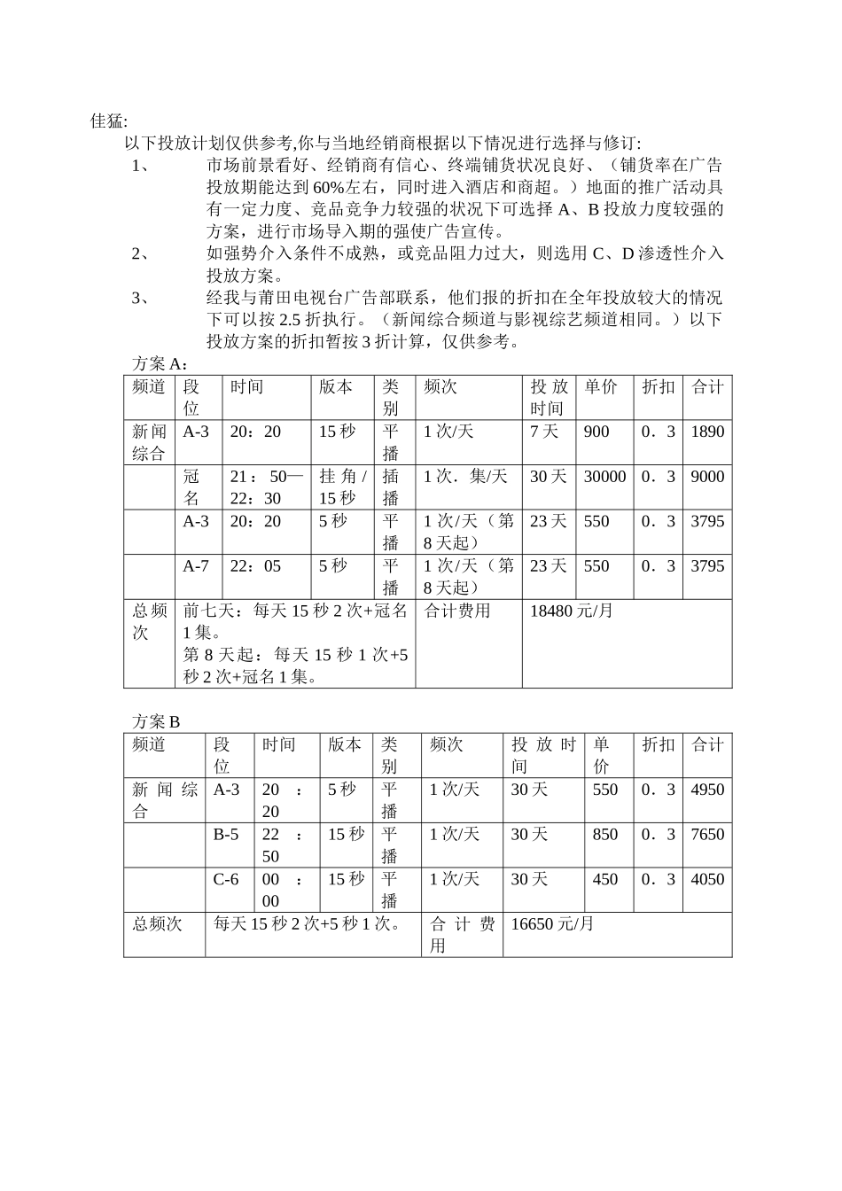 莆田红酒电视广告投放方案_第1页