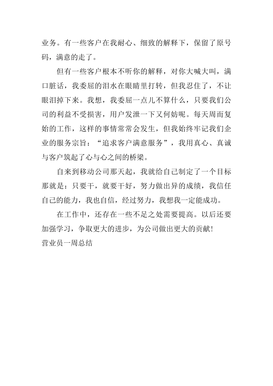 营业员一周总结_第2页