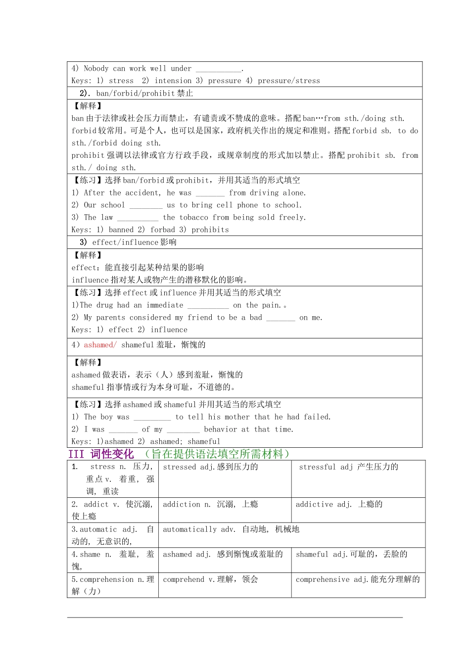 英语：Unit3 A healthy life新人教版选修6_第2页