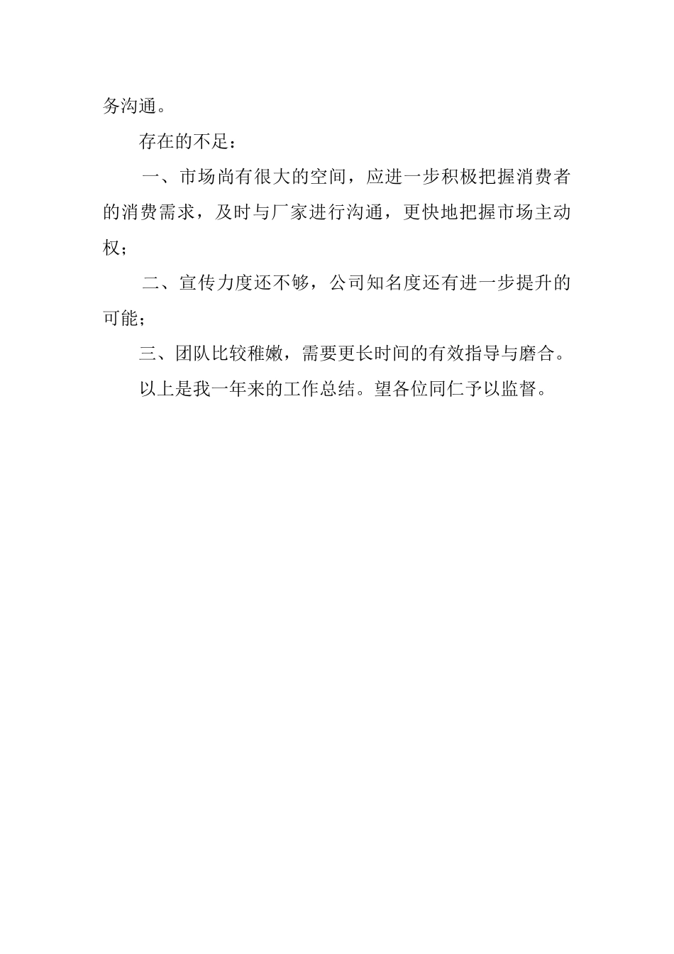 营销总监述职报告_第2页