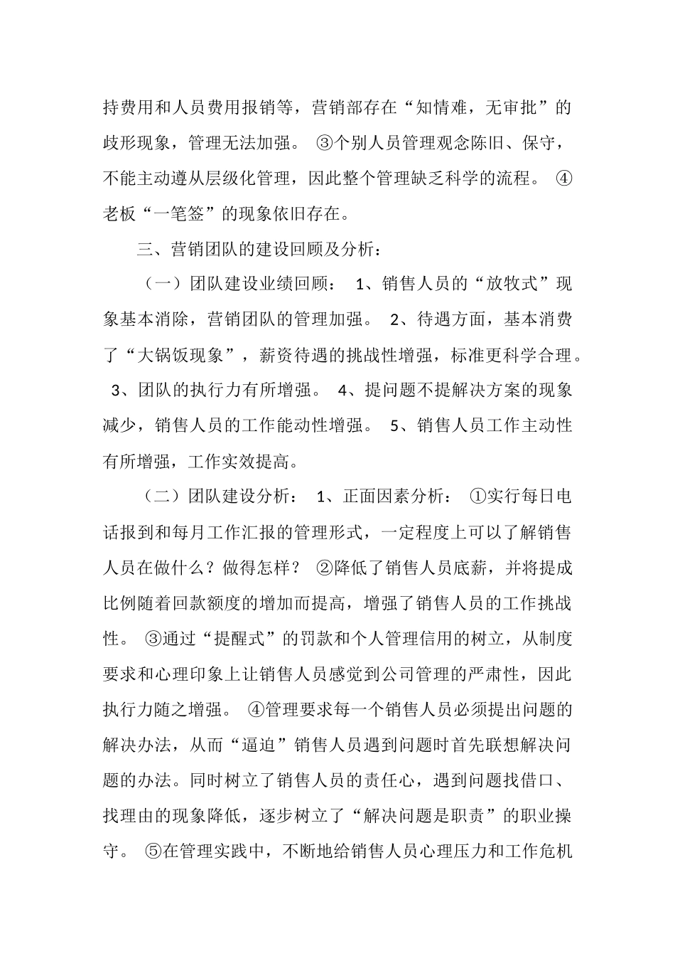 营销总监个人工作总结_第3页