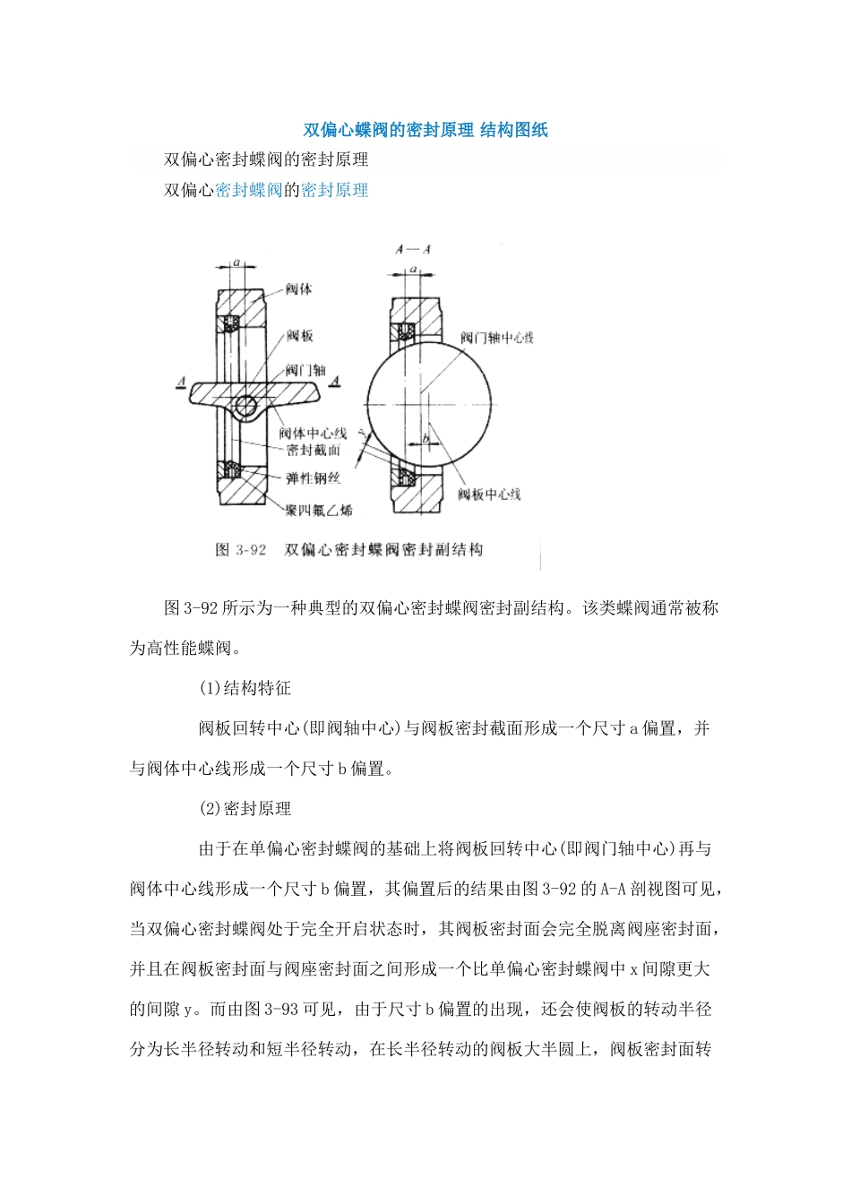 蝶阀偏心原理_第1页