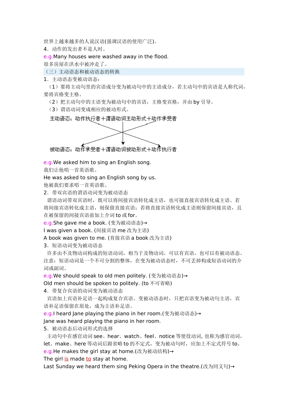 被动语态的构成_第2页