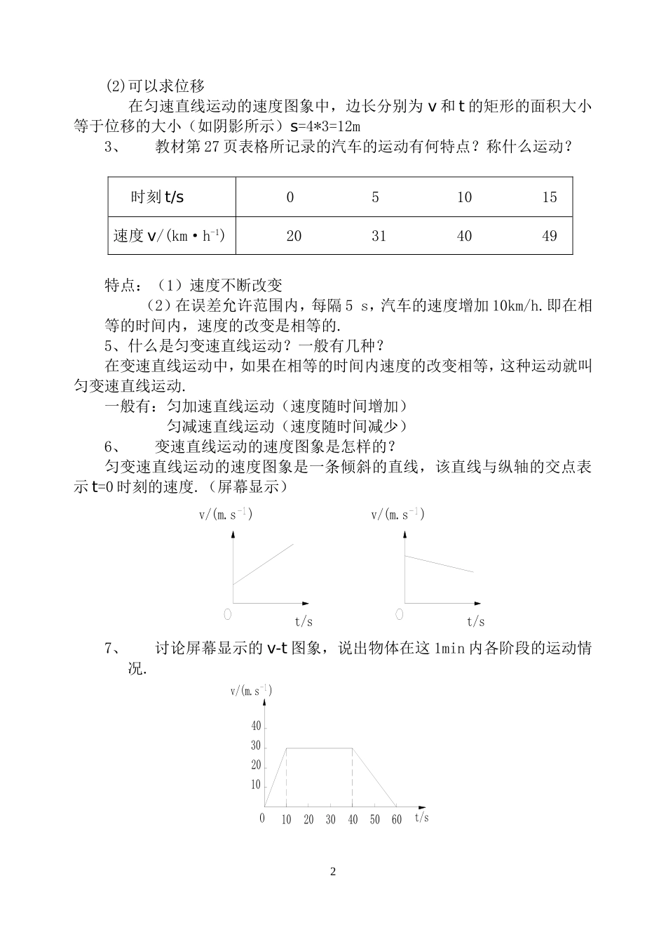 速度和时间的关系1_第2页