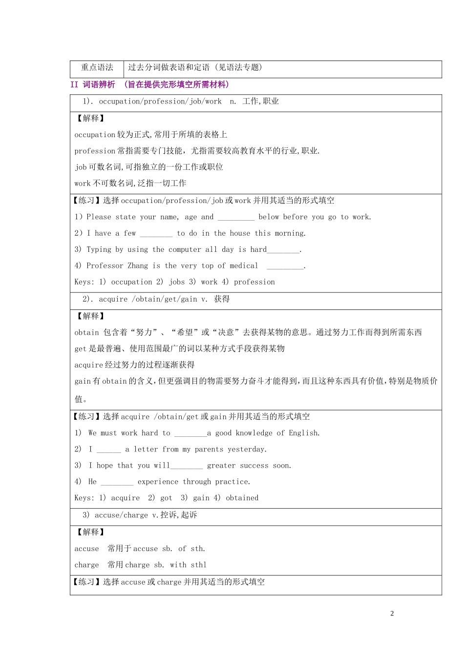 辽宁省新宾满族自治县高级中学高中英语 Unit4 Making the news导学案 新人教版必修5_第2页