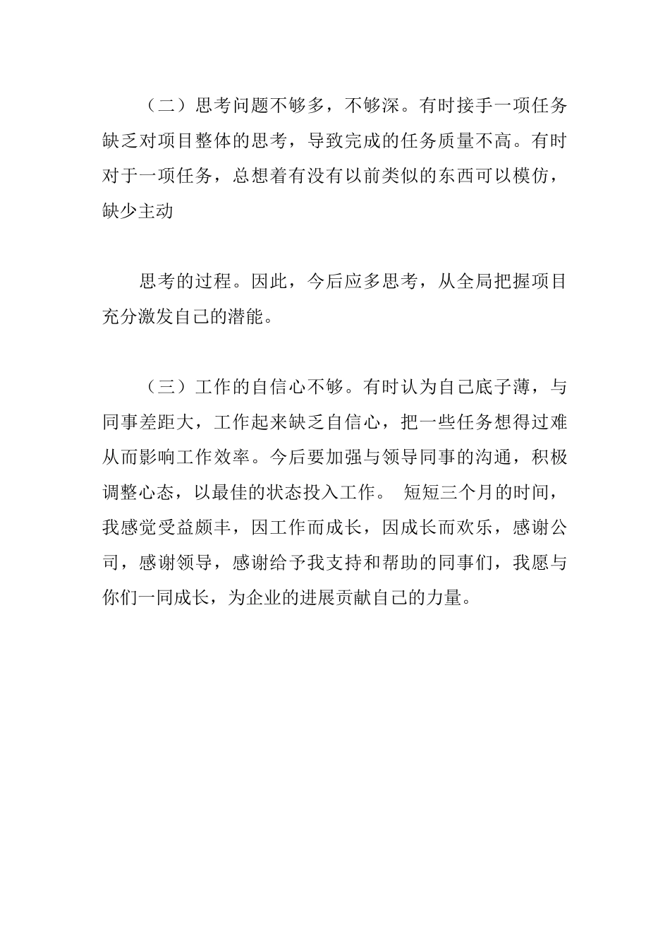 见习期个人工作总结_第3页