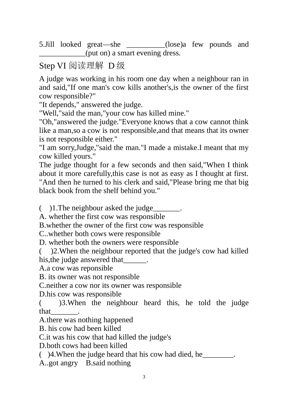 选修英语-模块6-Unit 17laughter（9）-culture corner-12月11号讨论，12月17号使用_第3页