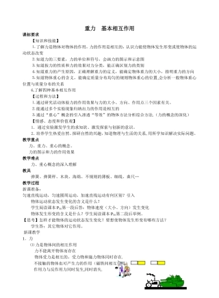 重力  基本相互作用