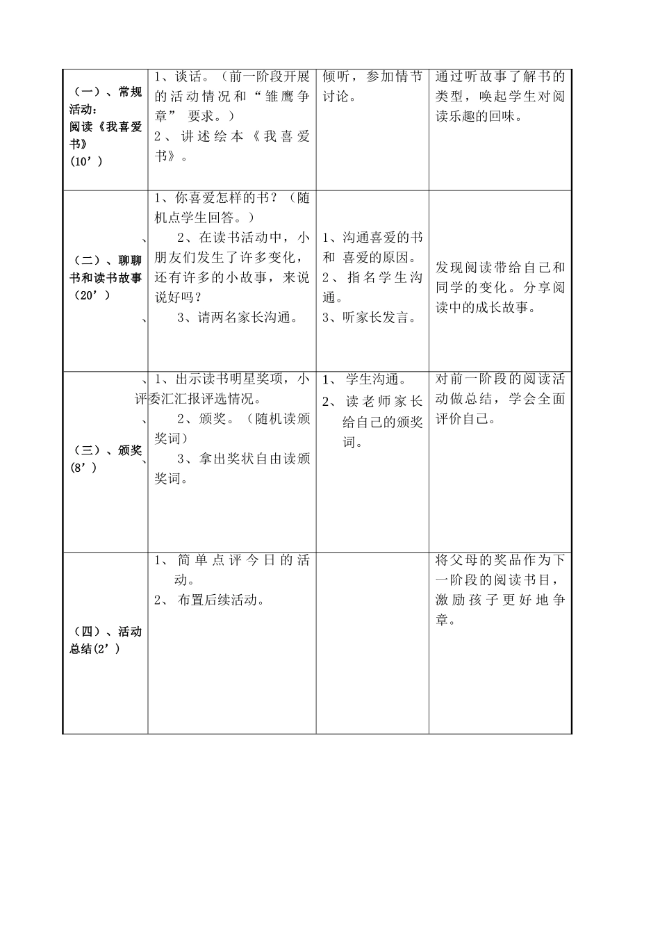 觅渡桥小学班队活动教学设计方案_第2页