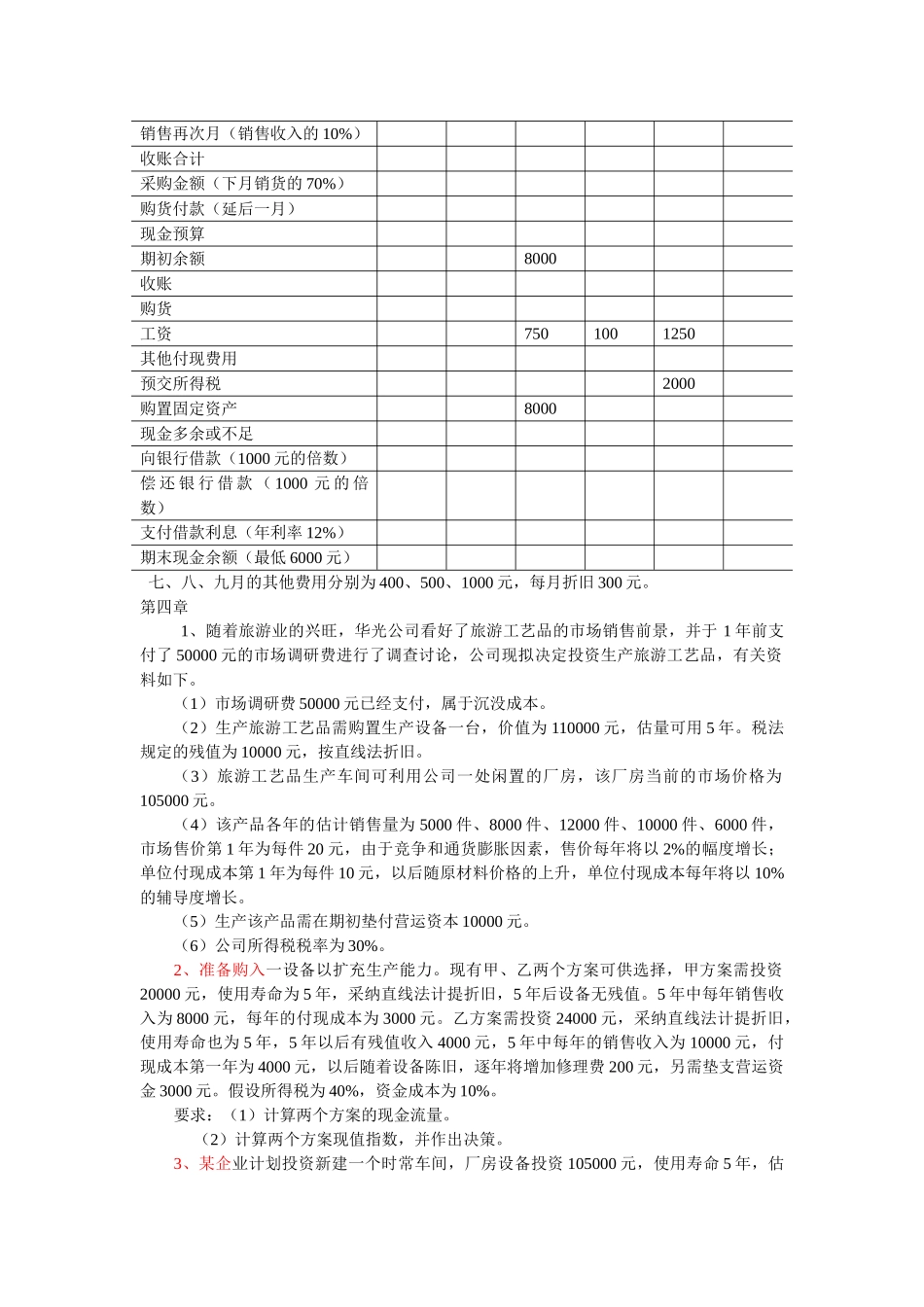 财务管理作业_第3页