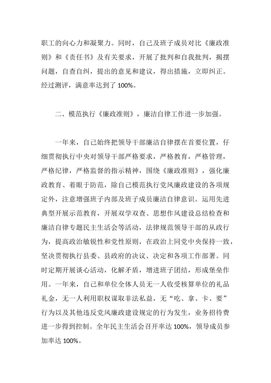 财务自查报告格式_第3页