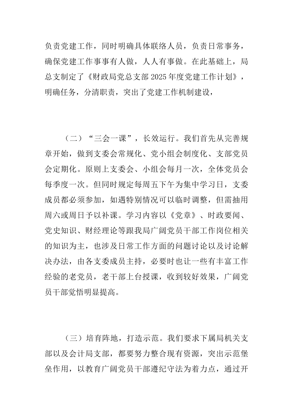 财政部门党建工作个人总结三篇_第2页