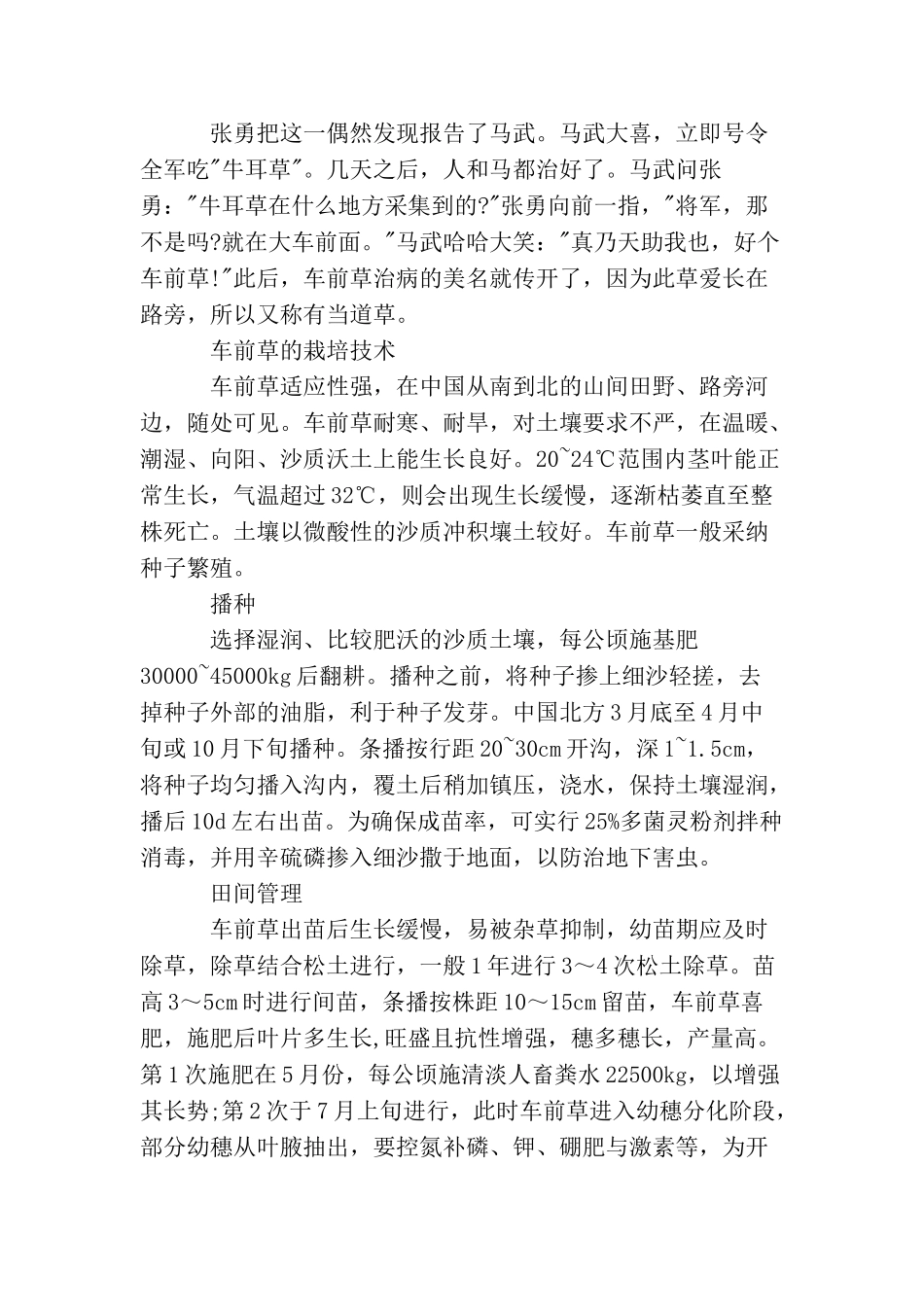 车前草的花语是什么_第2页
