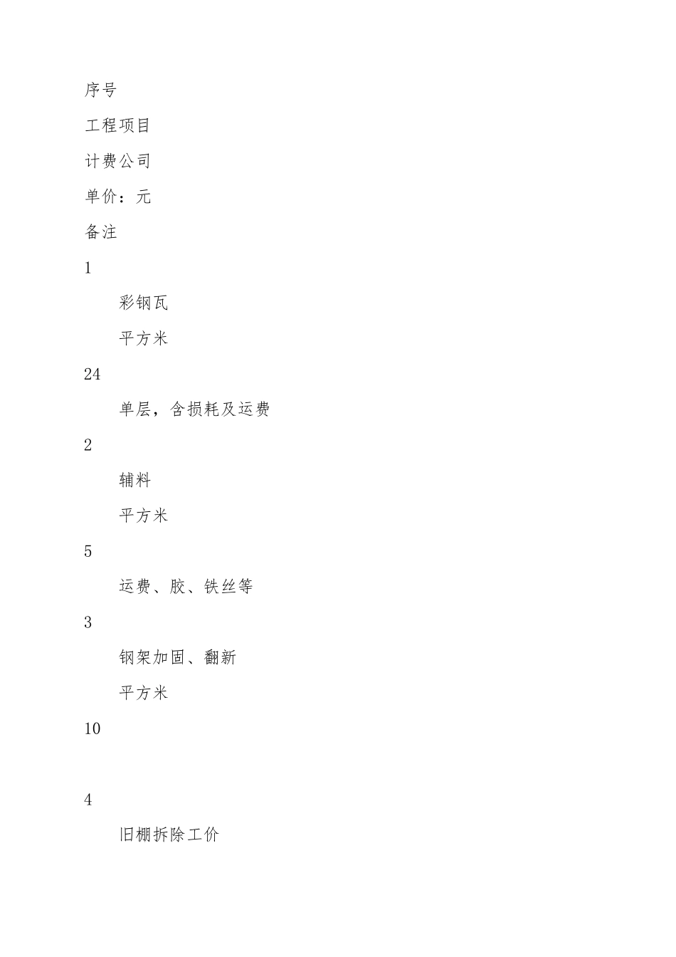 车棚施工承包合同_第3页