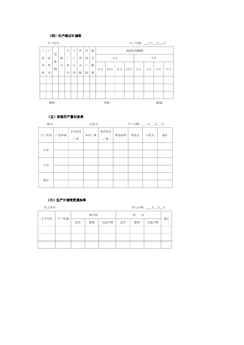车间生产计划单_第2页