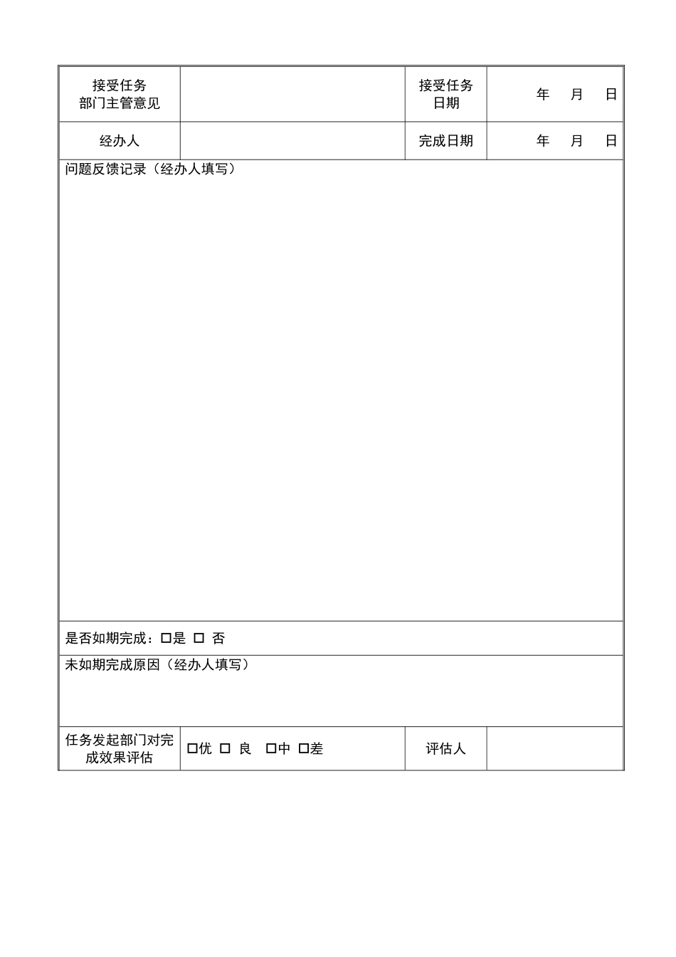 部门间工作联络单_第2页