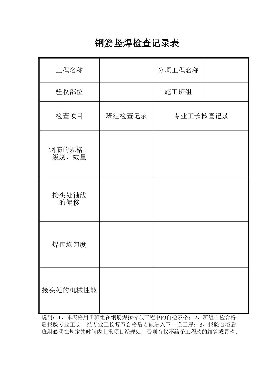钢筋检查记录_第3页