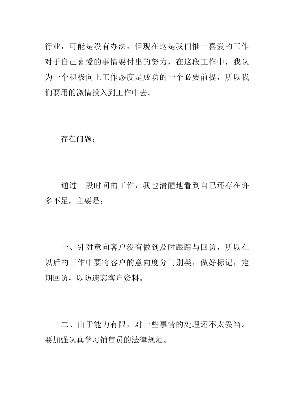 销售业务员个人年度工作总结范文_第2页