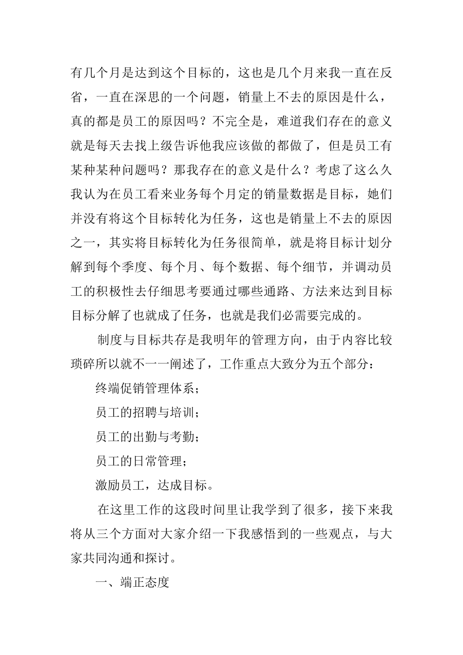 销售主管年终工作总结_第2页