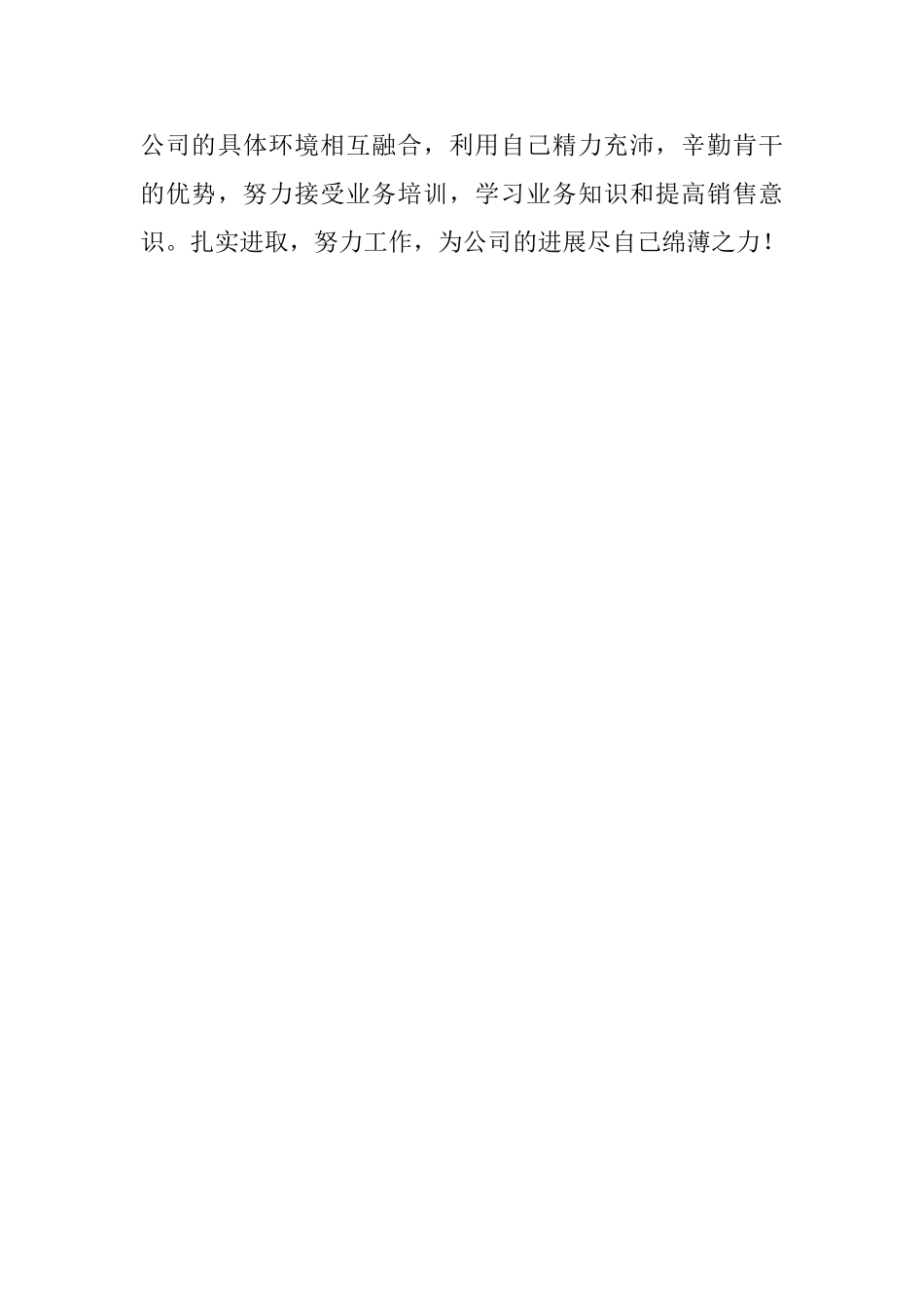 销售人员一周工作总结_第3页