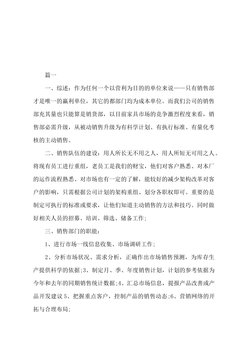 销售总监工作计划范文3篇_第2页