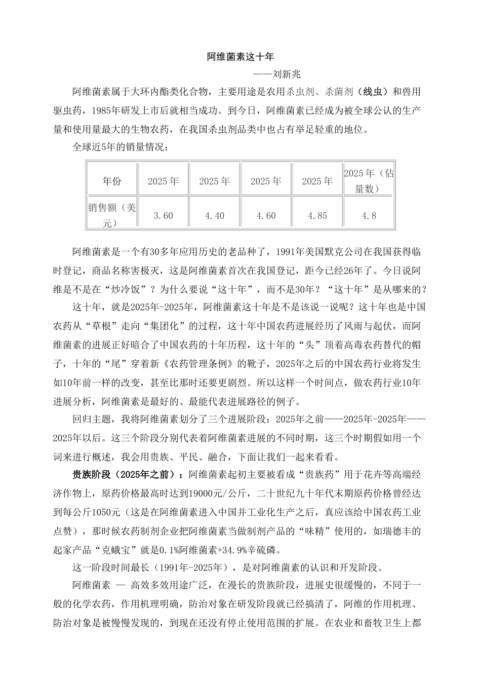 阿维菌素这十年_第1页