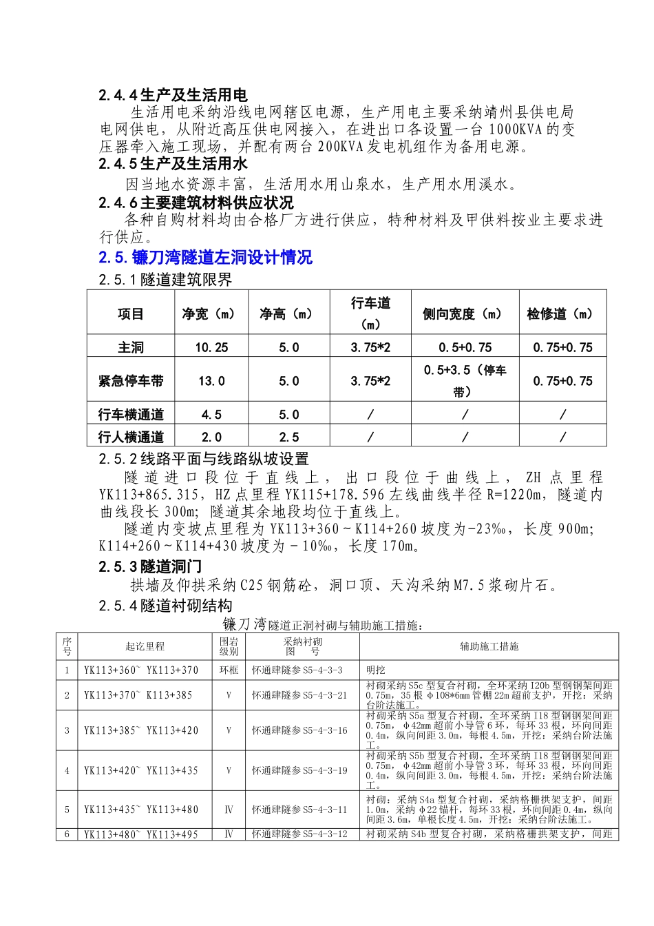 隧道右线施工方案_第3页