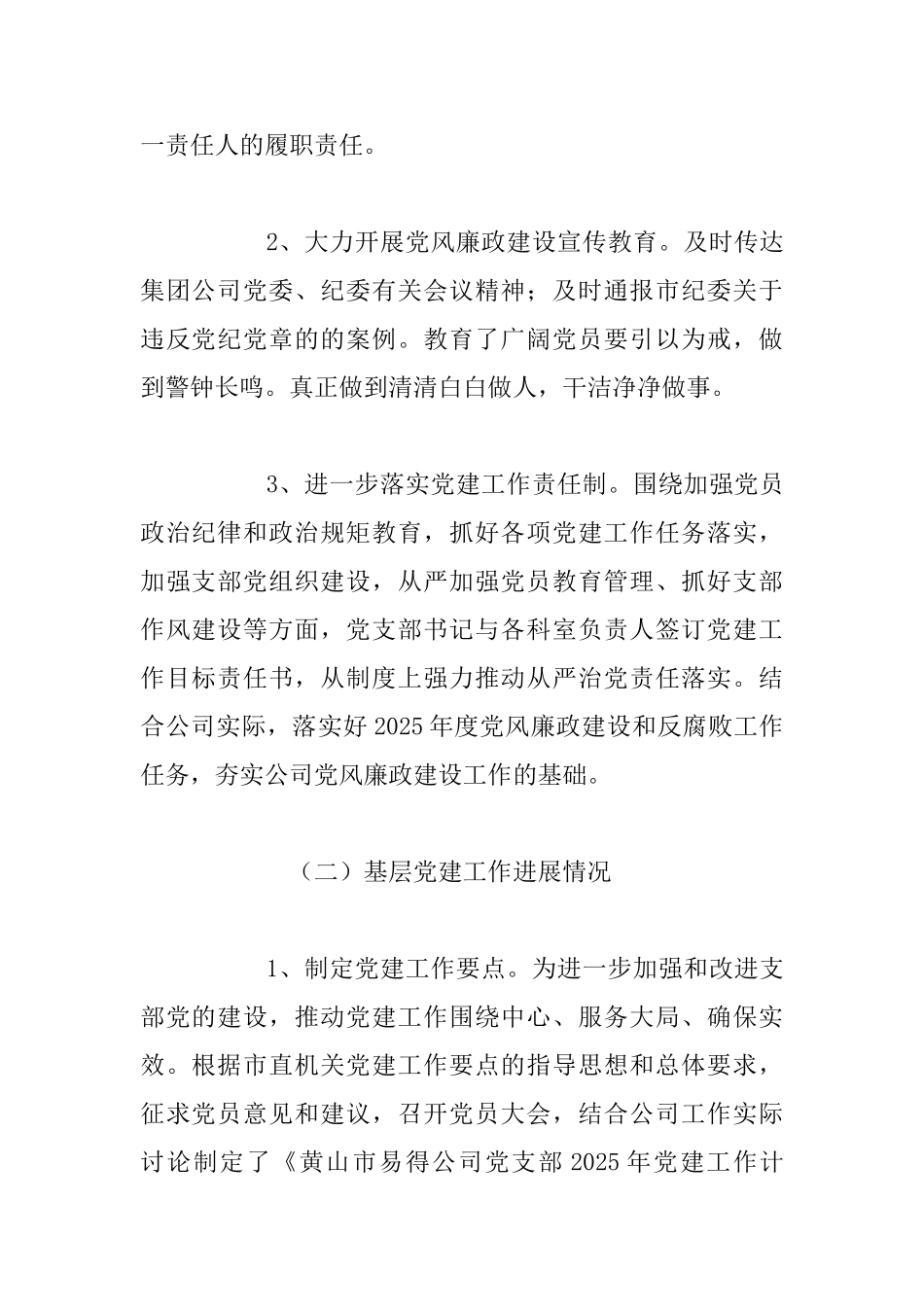集团支部党建工作总结2025_第2页