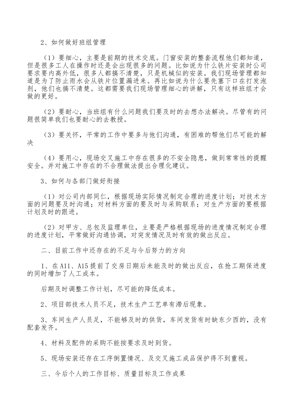 项目工作报告_第2页