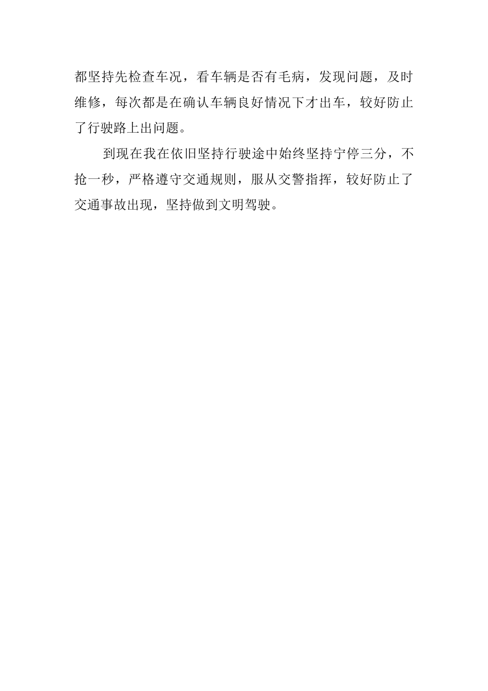 驾驶员自我评价_第2页