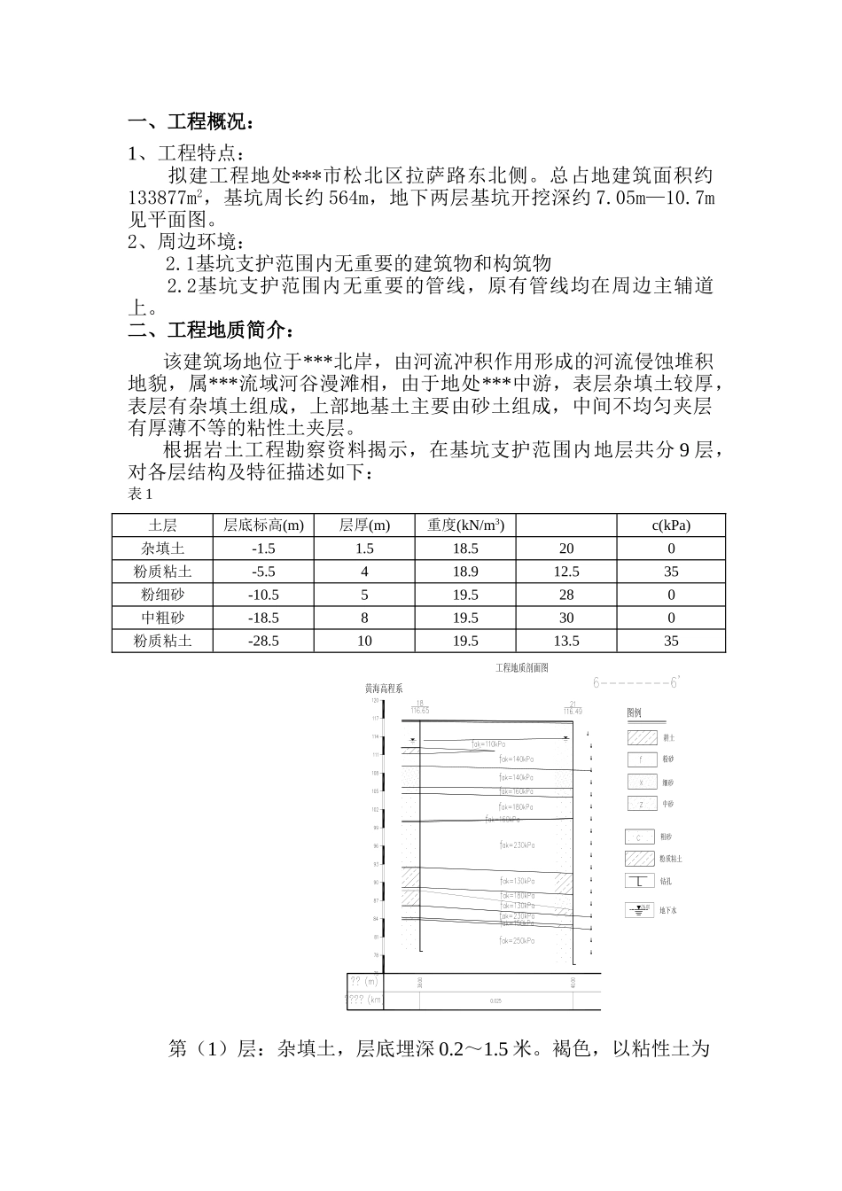 黑龙江商业大厦深基坑支护结构设计方案钢板桩韩东_第1页