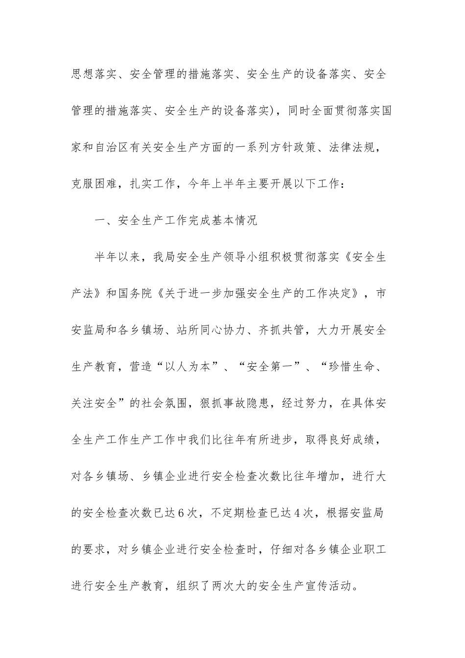 -2025年乡镇安全生产工作总结_第2页