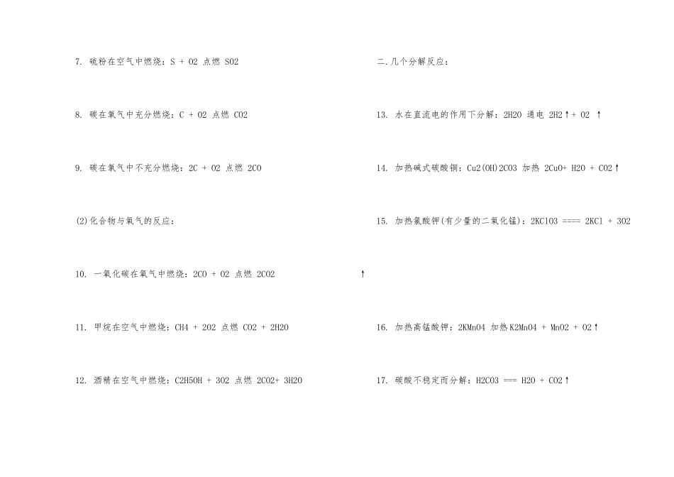 2025中考化学必背知识点_第2页