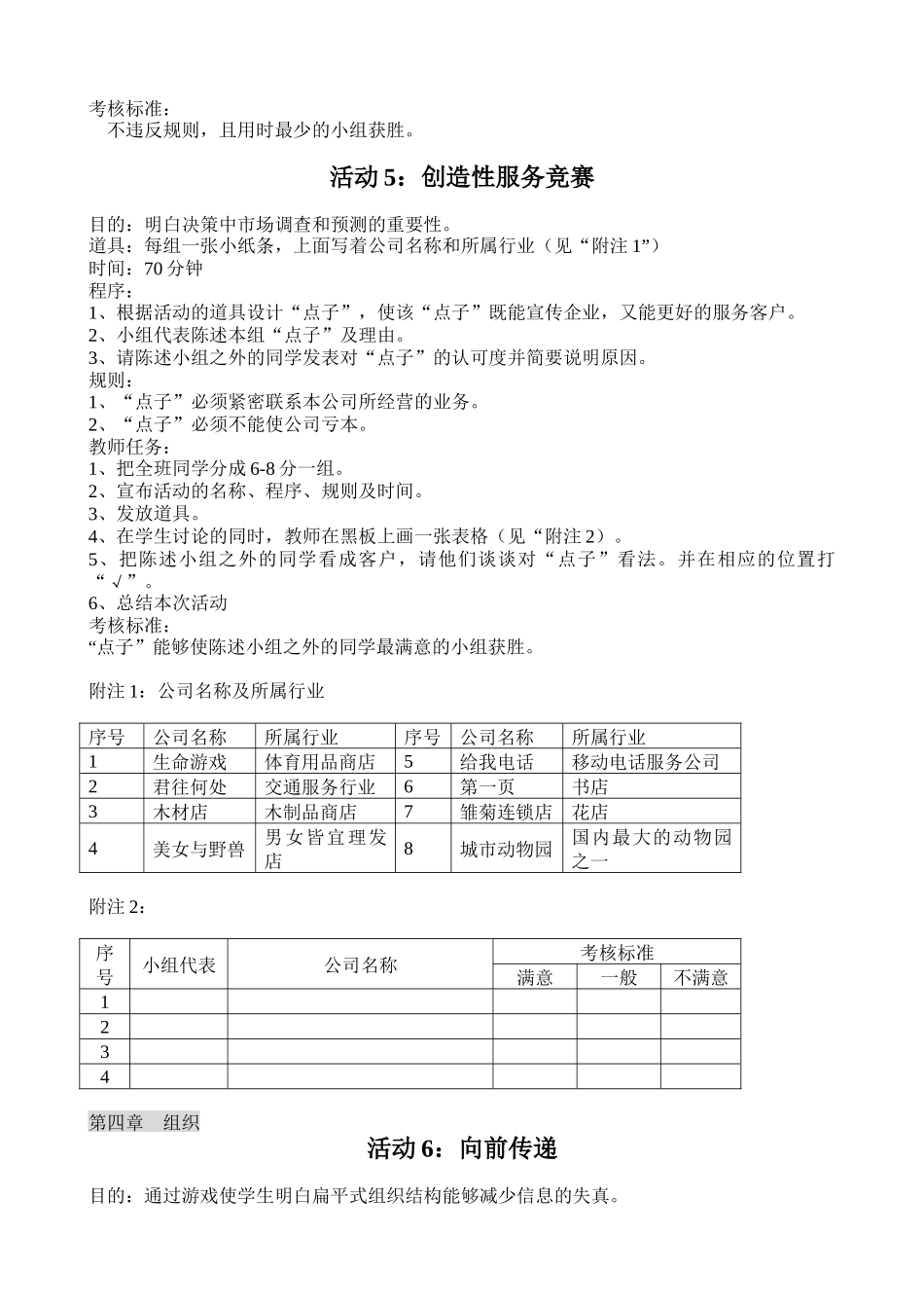 MBA实战课堂《管理学课堂游戏》的演示与运用_第3页
