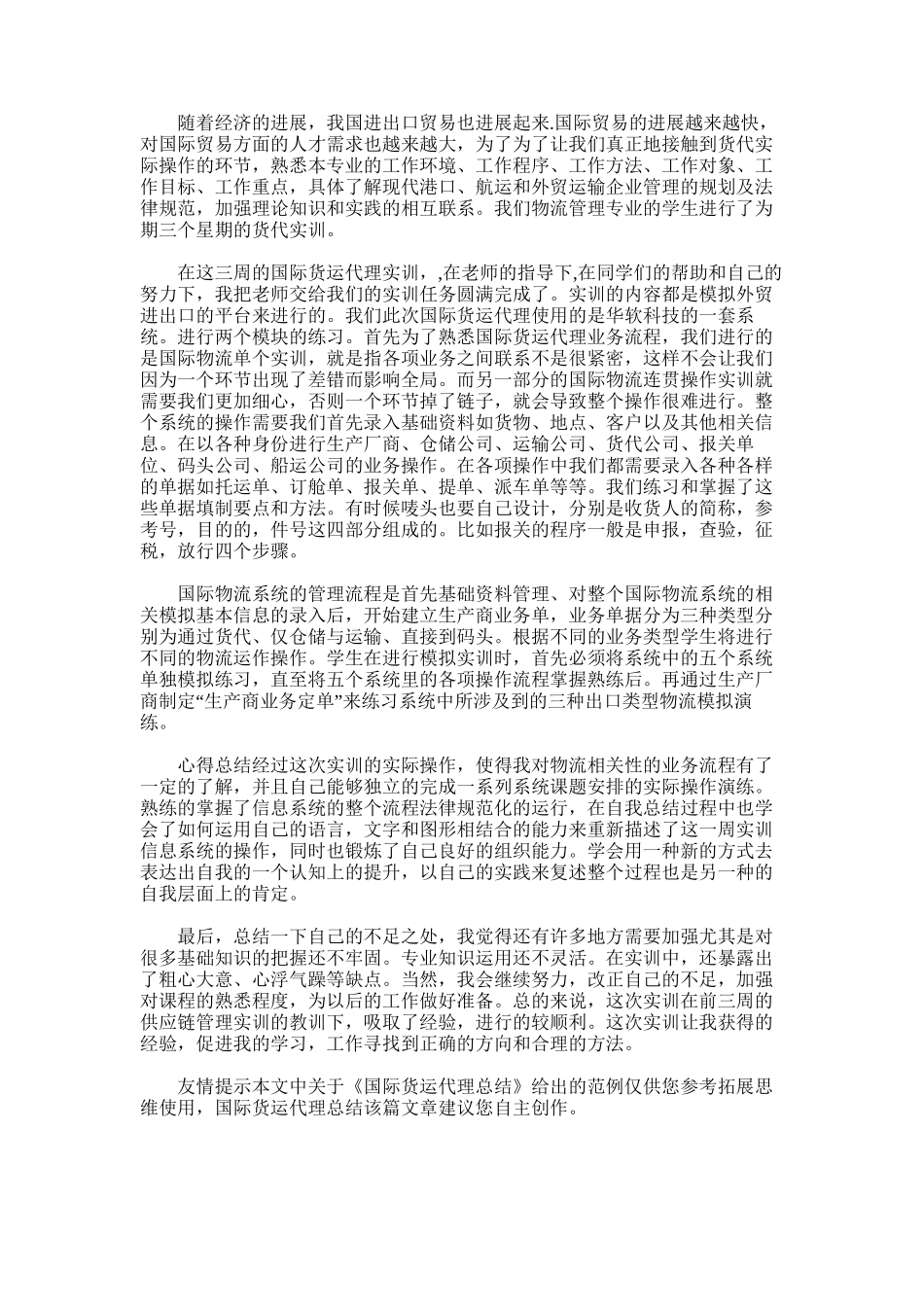 2025年国际货运代理总结_第3页