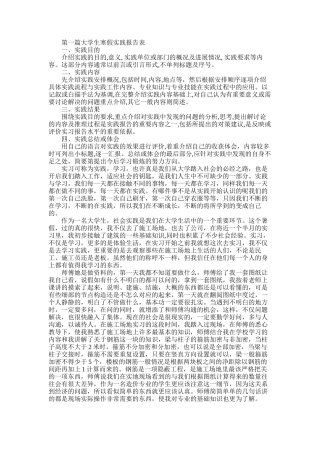 2025年大学生寒假实践报告表