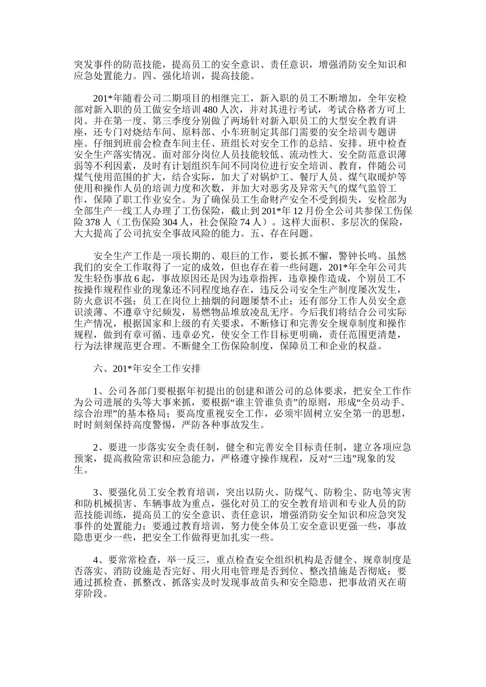 2025年安检部年终总结_第2页