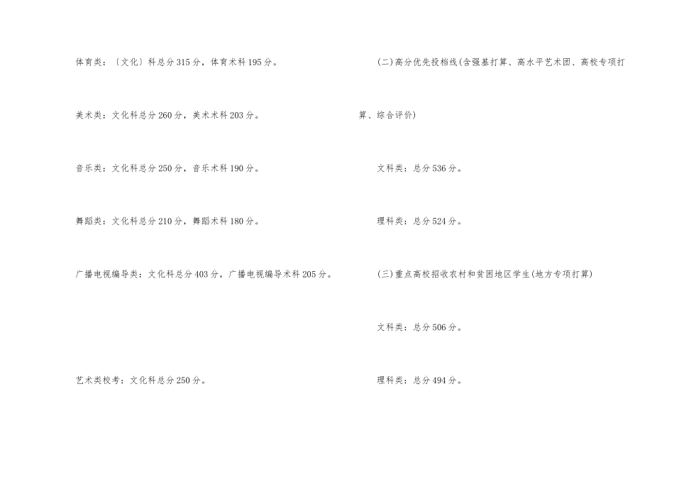 2025年广东高考成绩录取分数线_第2页