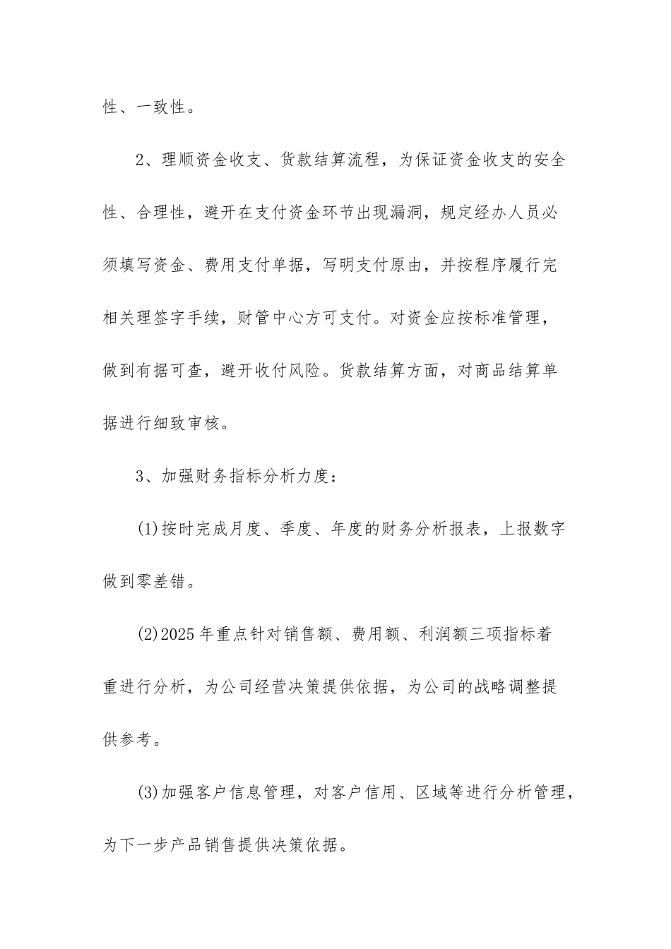 2025财务总监个人工作计划范文3篇_第3页