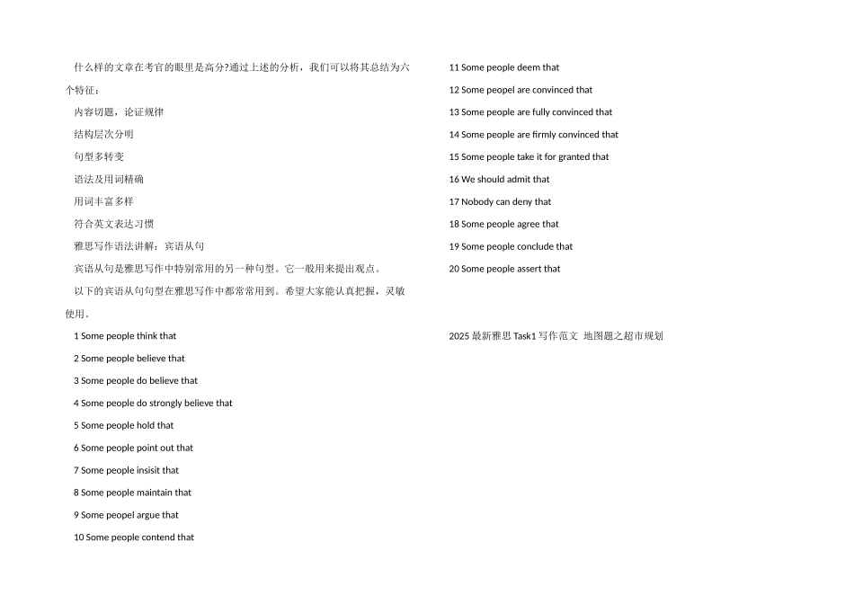 2025雅思Task1写作地图题之超市规划_第3页