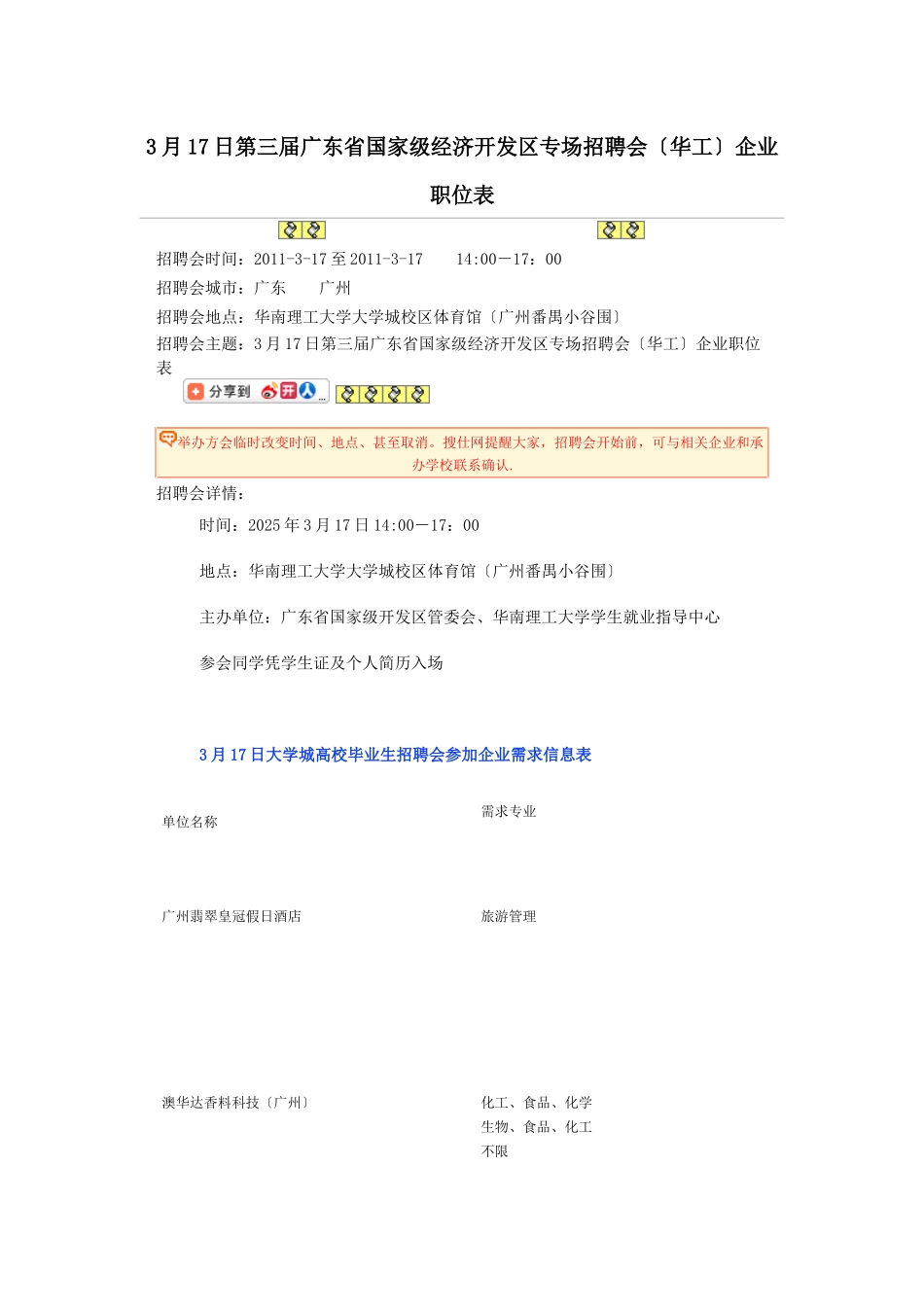 3月17日第三届广东省国家级经济开发区专场招聘会企业职位表-_第1页