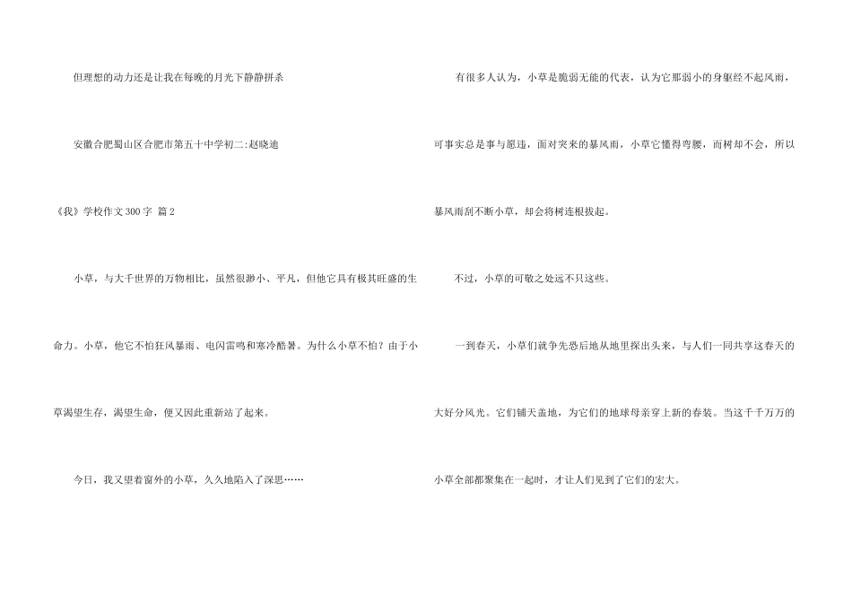 《我》初中300字集锦八篇_第3页
