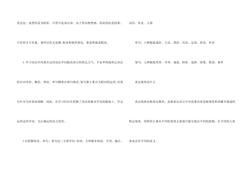 七年级上册语文语法知识点总结_第2页